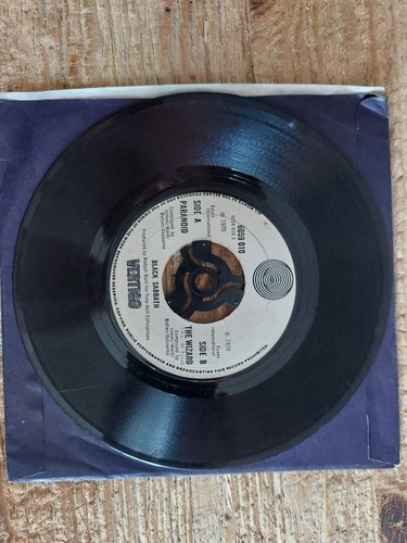 Black sabbath paranoid 7 - paranoid, 7"