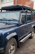 Defender 110 full length aluminium Expedition Roof Rack black  2,750 X 1,500