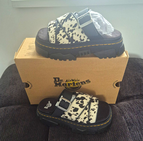 Martens leather slider - dr.,