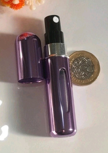 Purple metal refillable travel - refillable,