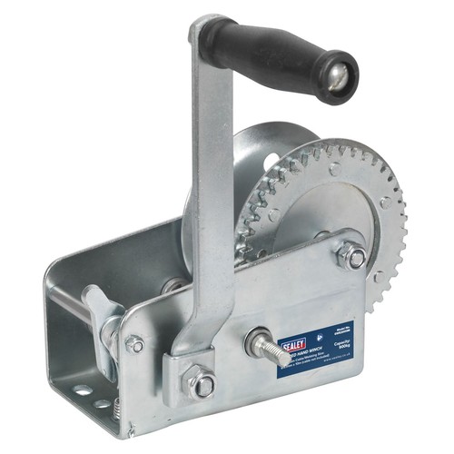 Sealey geared hand winch - sealey, 900kg