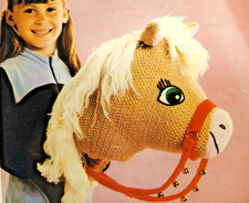 **Vintage Knitting Pattern**HOBBY HORSE**Soft Toy**