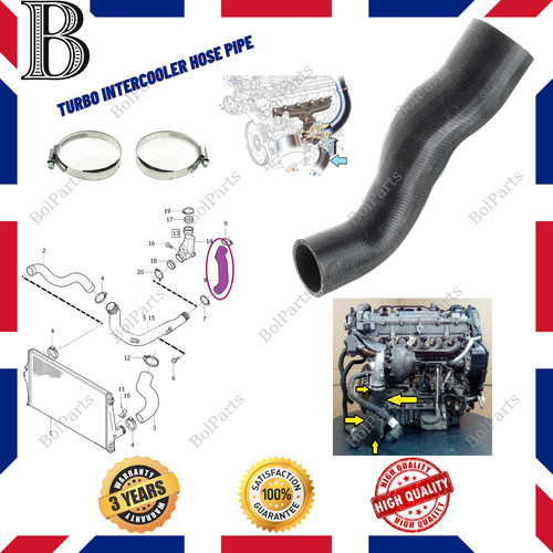 Turbo intercooler hose - intercooler,