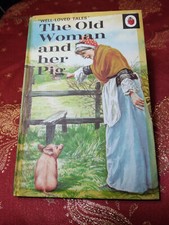 VINTAGE LADYBIRD THE OLD WOMAN