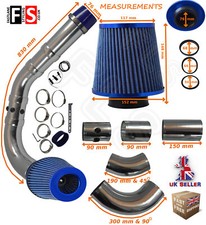 UNIVERSAL PERFORMANCE COLD AIR FEED PIPE AIR FILTER KIT BLUE 2103BF-TYT2