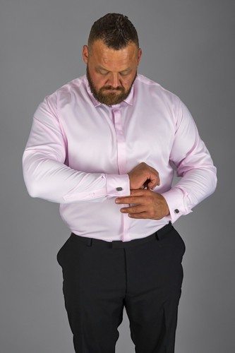 Men silky pink stretch - men's,