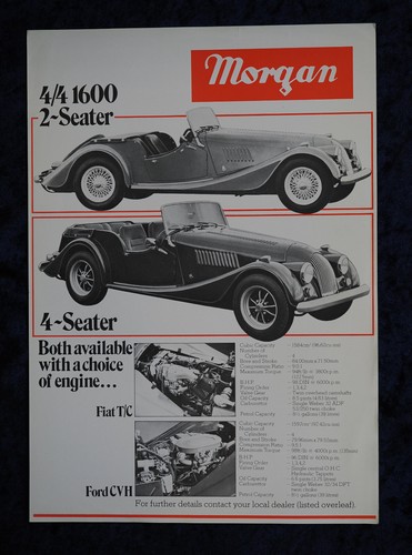 Morgan 1600 plus 8 1982 - &,
