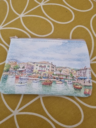 Italian leather coin purse - italian,