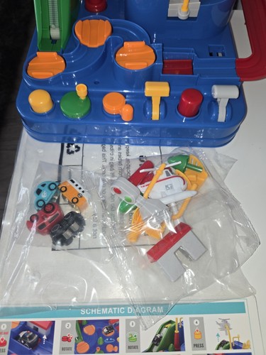 Interactive car parking - car, garage