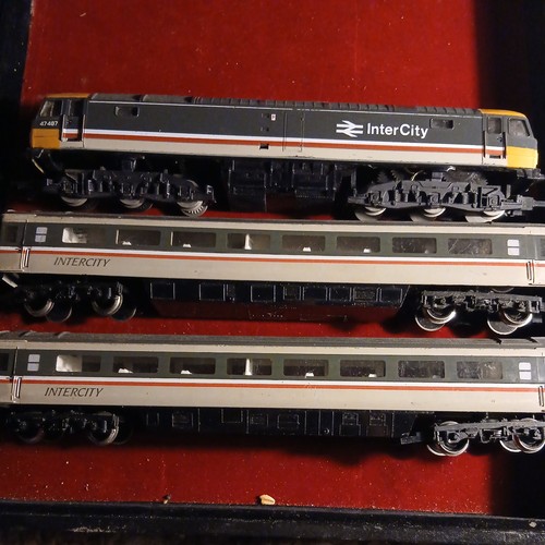 Hornby intercity loco and two - intercity,