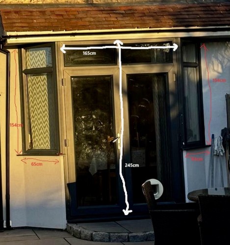 Upvc double glased - glased, bay