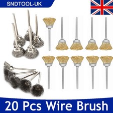 20pcs steel wire brush - steel,