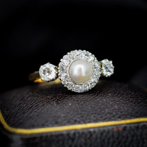 Antique edwardian diamond - antique, and