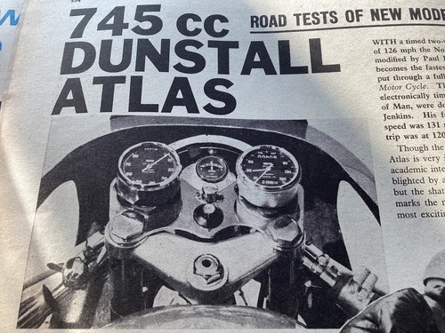 Dunstall norton atlas 1966 - atlas,