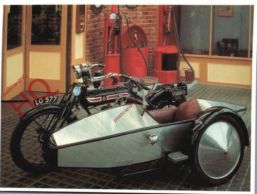 Picture postcard motorcycle - postcard>,