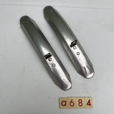 Mixed Metal Shorty Shortie Mudguards  with plastic film still on them  A684