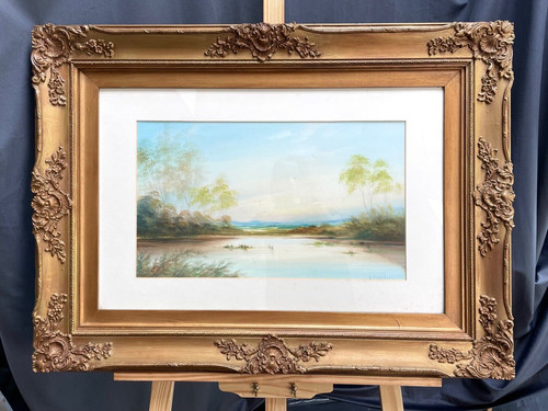 Antique painting watercolour - antique,