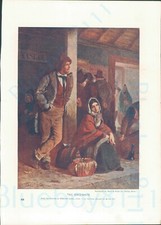 Edwardian Print The Emigrants