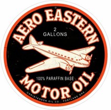 Aero eastern motor oil - aero, retro