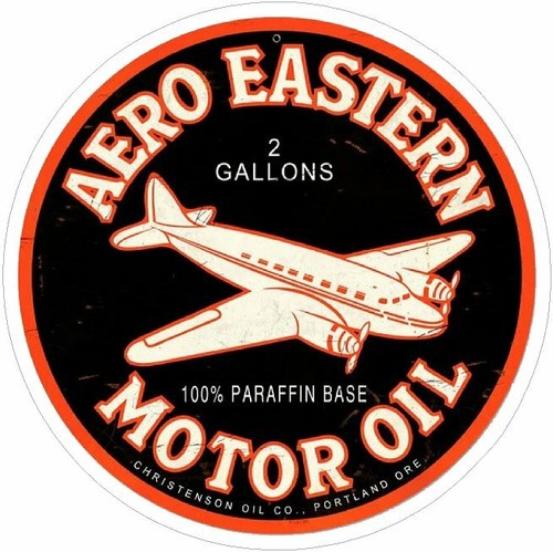 Aero eastern motor oil retro - eastern,