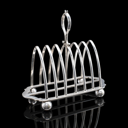 Antique toast rack english - toast,