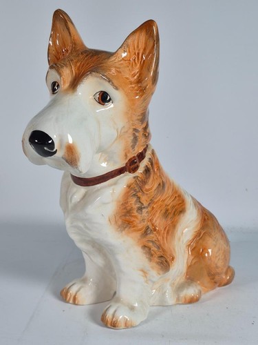 1930s large sylvac scottie dog - 1930s,