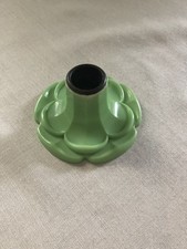 Pretty Green Bakelite Candle Holder