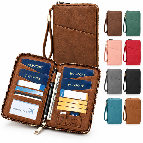 Travel wallet rfid passport - wallet,