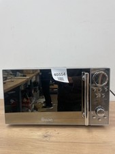 Swan SM3080LN with Glass Turntable, 10 Power Levels, Mirrored Door, 20L, 800W