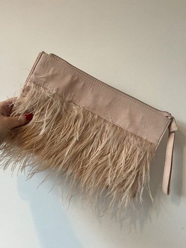 Light pink feather - light, bag