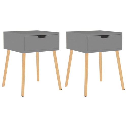 Bedside cabinet chipboard - 1/2x,