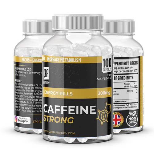 Qrp nutrition caffeine 300mg - qrp,