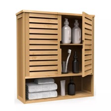 XL Bamboo Bathroom Cabinet