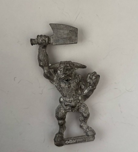 Warhammer old world minotaur - warhammer,