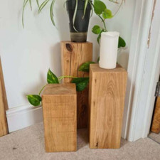 Solid oak block - solid,