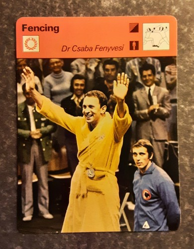 Sportscaster fencing 1977 - fencing,