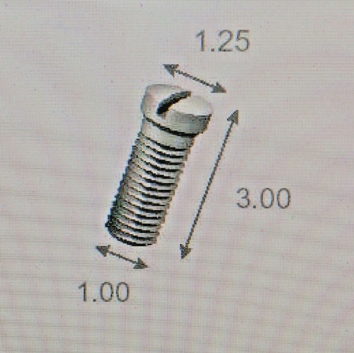 Cartier santos case back screw - santos,