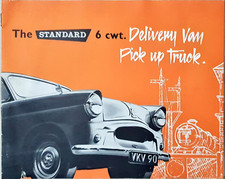 Standard 6cwt. Delivery Van & PIck-up Truck Brochure 1960