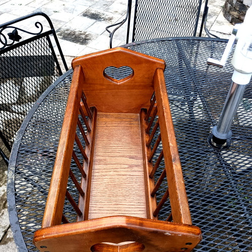 Vintage handmade wooden - handmade,