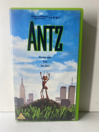 Antz vhs video cassette - antz,