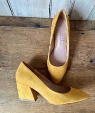 NEXT MUSTARD Block Heel COURT