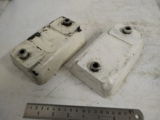 Pair of Myford Lathe Riser Blocks with levelling screws - for Super 7 / ML7