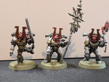 Midhammer Warhammer 40k Chaos Space Marine Khorne Bezerkers w/ icon
