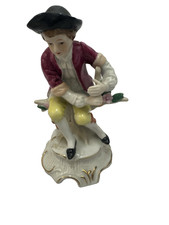 Vintage Porcelain Boy Figurine