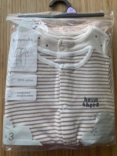 Pack baby boys sleepsuits - 3,