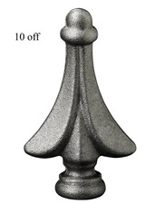 Metal rail heads - ,