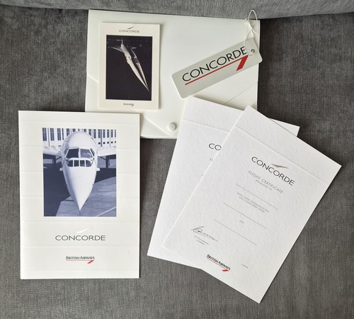 Vintage concorde passenger - vintage, ba