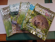 5No. Gardeners World Magazines
