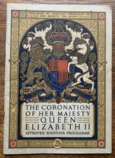 Coronation of QE11 1953