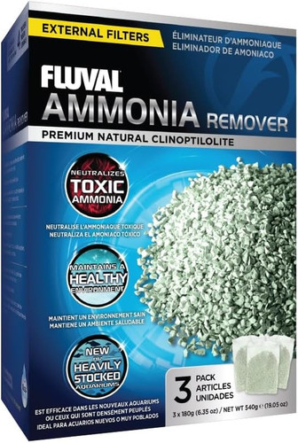 Fluval ammonia remover - ammonia,